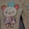 Cute Fawn Cotton Embroidered Pant for Baby Girls - Image 2