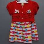 Cute Cotton Frocks With Pajama Different Colours For Baby Girls