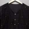 Linen Shirt With Crochet Full Front For Ladies in 2 Colours - Image 3