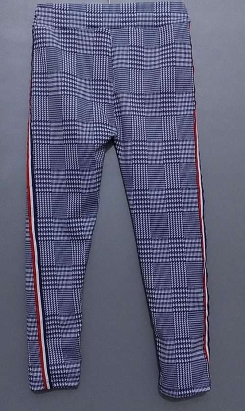 Very Fine in Check Design Jersey Trouser