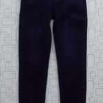 Durable Denim Blue Stretchable Plain Jeans For Girls