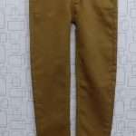 Durable Camel Colour Stretchable Plain Jeans For Unisex