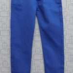 Durable Azure Blue Stretchable Plain Jeans For Unisex