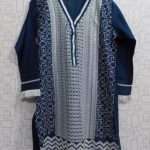 Full Front Embroidered Lawn Shirt For Ladies in 4 Colours