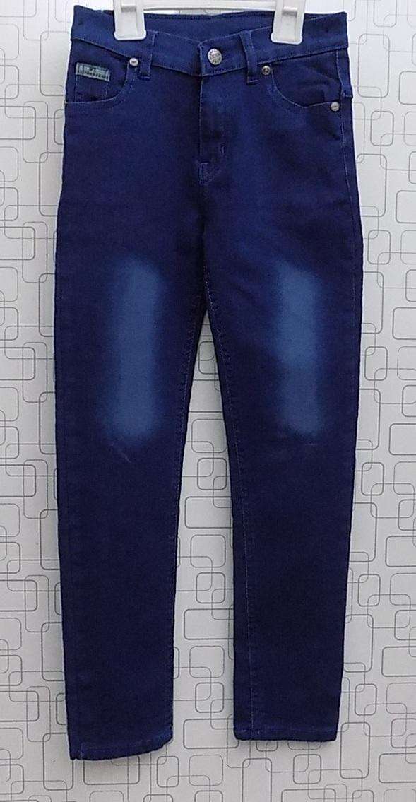 Durable Dark Cobalt Blue Stretchable Plain Jeans