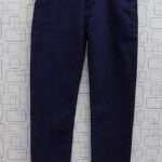 Durable Aegean Blue Stretchable Plain Jeans For Unisex