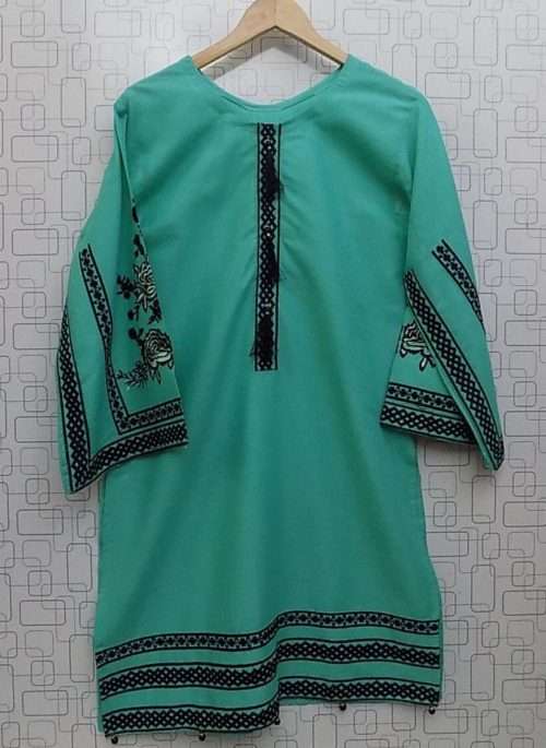 Lawn Shirt With Elegant Embroidery For Ladies in 5 Colours 4 Lawn Shirt with Elegant Embroidery in 5 beautiful colours for Females of 13 Years and Onwards. <a href="https://subrung.online/product-category/fashion/ladies-dresses/shirts/" target="_blank" rel="noopener noreferrer">(More Ladies Shirts)</a>