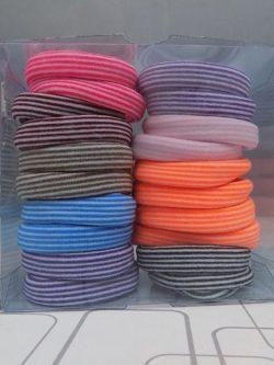 Assorted High Quality Hair Ties For Girls (5 in a Pack)