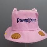 Cute Paw-Paw Styled Bucket Cap For Girls- Head Size 20 Inches