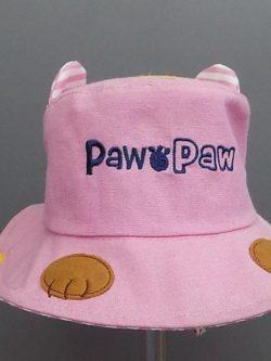Cute Paw-Paw Styled Bucket Cap For Girls- Head Size 20 Inches