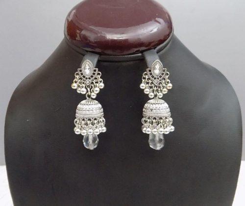 Cute and Beautiful Silver and Golden Jhumkian With Crystals 1 Cute and Beautiful Silver and Golden Jhumkian With Crystals for Ladies. <a href="https://subrung.online/product-category/fashion/jewelry/for-ladies/" target="_blank" rel="noopener noreferrer">(More Ladies Jewelry)</a>