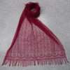 Pink Colour Narrow Net Stole For Everyday Use
