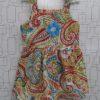 Casual Wear Multicolour Cotton Frock for Baby Girls