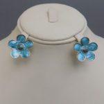 Cute Flower Shape Earrings For Girls in 6 Colours