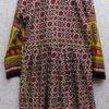 Beautiful Printed & Embroidered Linen Frock For Ladies in 2 Colours - Image 4