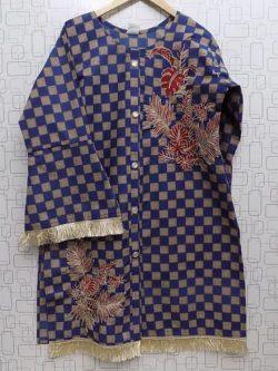 Elegant Embroidered Khaddar Shirts For Ladies- 2 Colours