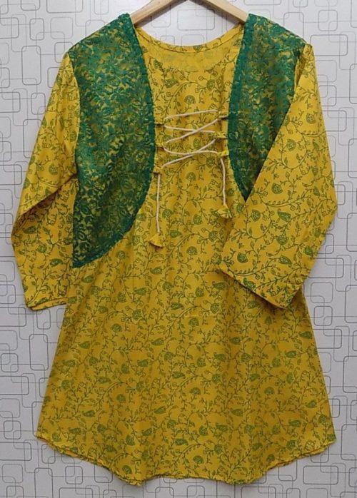 Very Economical And Casual Printed Linen Tops- 4 Colours 9 Very Economical And Casual Printed Linen Tops in Yellow, Orange, Expresso and Mehndi Colours <a href="https://subrung.online/product-category/fashion/ladies-dresses/kurties/" target="_blank" rel="noopener noreferrer">(More Ladies Kurtis)</a>