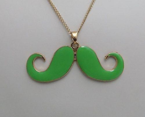 Lovely Green Mustache Shape Pendant For Girls- 65 cm 2 Lovely Green Mustache Shape Pendant For Girls- 65 cm. <a href="https://subrung.online/product-category/fashion/jewelry/for-girls/" target="_blank" rel="noopener">(More Girls Jewelry)</a>