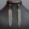 Very Trendy In Style Silver Chandeliers Earrings