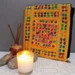 Rich Hand Embroidered Folder Bags In Yellow & Red-2 Designs