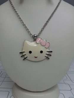 Cute Hello Kitty Metallic Pendant For Girls In 3 Colours