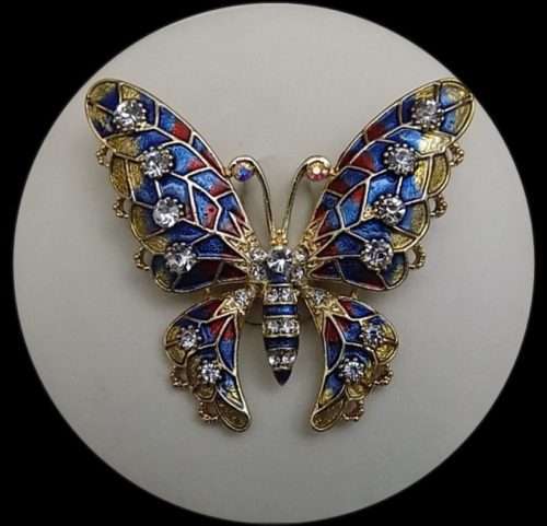 Large Butterfly Brooch In 7 Different Colour Combination 2 Large Butterfly Brooch In 7 Different Colour Combination. <a href="https://subrung.online/product-category/fashion/jewelry/for-ladies/" target="_blank" rel="noopener noreferrer">(More Ladies Jewelry)</a>
