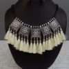 Traditional Styled Jewelry Set For Ladies In Golden & Silver - Image 6