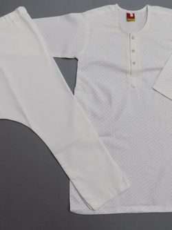 High Quality White Designed Embroidered Lawn Kurta Pajama