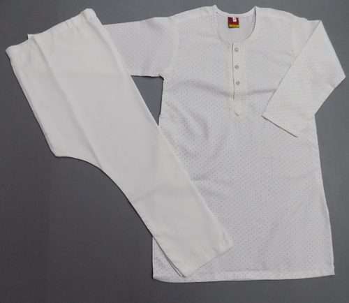 High Quality White Designed Embroidered Lawn Kurta Pajama