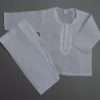 Pure Cotton Embroidered White Shalwar Kurta 4 Boys 3-Sizes
