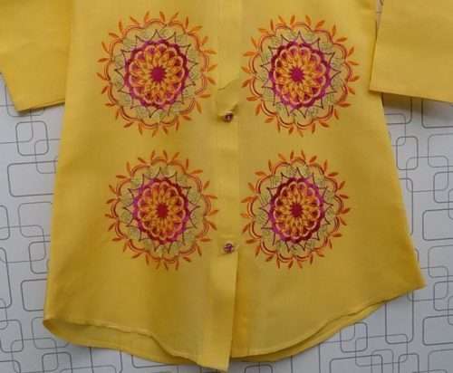 Cute Embroidered In Yellow Lawn Cotton Kurti For Baby Girls 2 Cute Embroidered In Yellow Lawn Cotton Kurti For Baby Girls below 7 Years. <a href="https://subrung.online/product-category/fashion/girls-dresses/0-5-years/" target="_blank" rel="noopener noreferrer">(More Girls Dresses)</a>