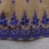 Elegant Light Brown Lawn Cotton Blue Embroidered Kurti For Girls - Image 3