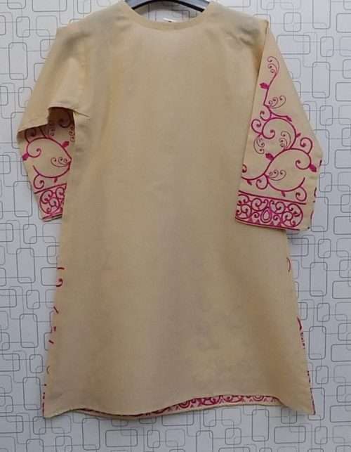Elegant Skin Colour Lawn Cotton Rich Embroidered Kurti For Girls 3 Elegant Skin Colour Lawn Cotton Rich Embroidered Kurti For Girls.  <a href="https://subrung.online/product-category/fashion/girls-dresses/5-13-years/" target="_blank" rel="noopener noreferrer">(More Girls Dresses)</a>