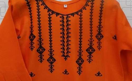 Graceful Orange Beautiful Embroidered Lawn Cotton Kurti For Girls 2 Graceful Orange Beautiful Embroidered Lawn Cotton Kurti For Girls.   <a href="https://subrung.online/product-category/fashion/girls-dresses/5-13-years/" target="_blank" rel="noopener noreferrer">(More Girls Dresses)</a>