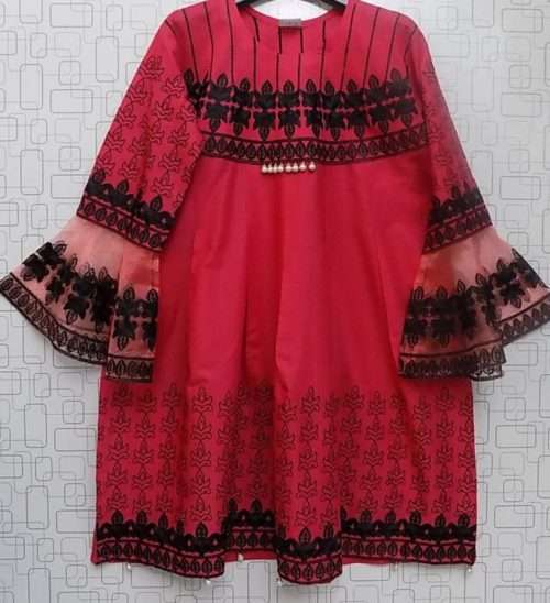 Eye-Catching Embroidered Lawn Kurti For Ladies In 4 Colours 9 Eye-Catching Embroidered Lawn Kurti In Mustard, Black, Punch Pink & Denim Blue for Females of 13 Years and Onwards. <a href="https://subrung.online/product-category/fashion/ladies-dresses/kurties/" target="_blank" rel="noopener noreferrer">(More Ladies Kurtis)</a>