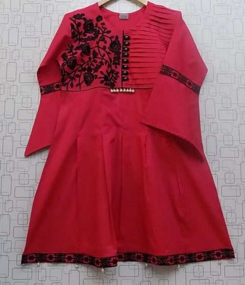 Beautifully Embroidered Lawn Kurti For Ladies In 6 Attractive Colours 4 Beautifully Embroidered Lawn Kurti in Black, Punch Pink, Blue, Spring Green, Navy Blue and Red for Females of 13 Years and Onwards. <a href="https://subrung.online/product-category/fashion/ladies-dresses/kurties/" target="_blank" rel="noopener noreferrer">(More Ladies Kurtis)</a>
