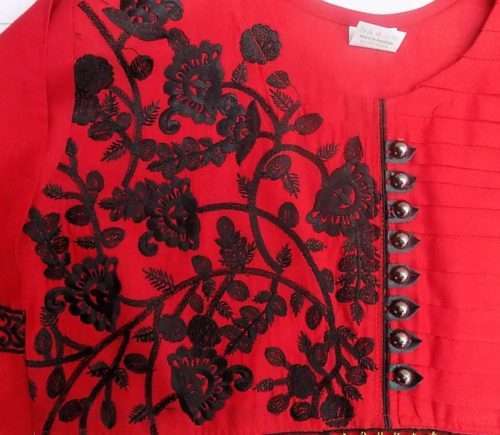 Beautifully Embroidered Lawn Kurti For Ladies In 6 Attractive Colours 11 Beautifully Embroidered Lawn Kurti in Black, Punch Pink, Blue, Spring Green, Navy Blue and Red for Females of 13 Years and Onwards. <a href="https://subrung.online/product-category/fashion/ladies-dresses/kurties/" target="_blank" rel="noopener noreferrer">(More Ladies Kurtis)</a>