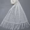 Duck White All Season Spider Net Stole For Everyday Use
