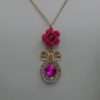 Cute Flower Shaped Complete Jewellery Set For Girls - Image 3