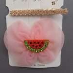 Adorable Fancy 2 Hair Clips For Girls In 6 Cute Colours 3'