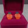 Cute Fruit Shape Earrings For Girls- 4 Designs of Fruits - Image 2
