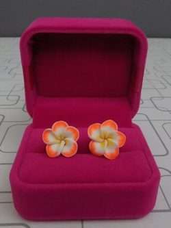 Cute Multi-Colour Flower Shape Earrings For Girls