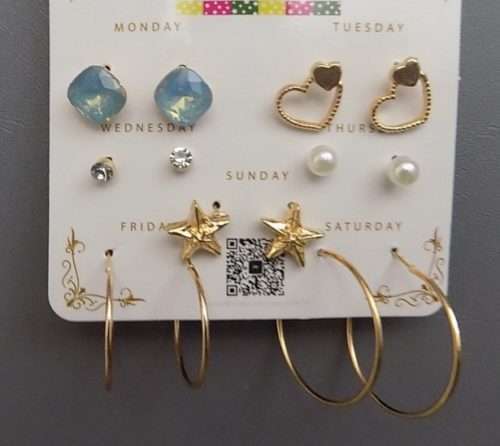 Cute Earrings For Seven Days A Week In 3 Different Colours 2 Cute Earrings For Seven Days A Week In 3 Different Colours . <a href="https://subrung.online/product-category/fashion/jewelry/for-girls/" target="_blank" rel="noopener noreferrer">(More Girls Jewelry)</a>