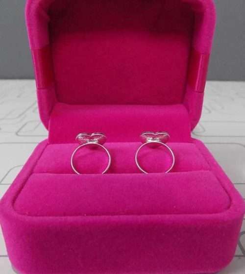 Set of 2 Cute Glittery Heart Shape Rings- 13mm Diameter 1 Set of 2 Cute Glittery Heart Shape Rings- 13mm Diameter. <a href="https://subrung.online/product-category/fashion/jewelry/for-girls/" target="_blank" rel="noopener noreferrer">(More Girls Jewelry)</a>
