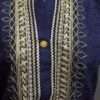 Elegant Embroidered Denim Blue Lawn Kurti 4 Girls - Image 3