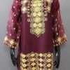Party Wear Lawn Embroidered Shirt - In 6 Beautiful Colours