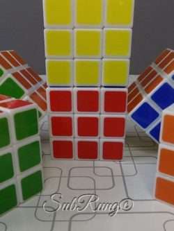 High Quality 3 x 3 Rubik Magic Cube For All Ages