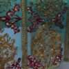 Party Wear Stitched Net Embroidered Kurti In Spring Green - Image 3