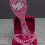 Cute Hair Brush With Necklace In Different Characters 4 Girls