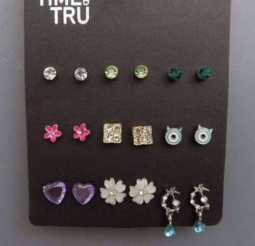 9 Adorable Pairs of Earrings For Young Girls In 1 Pack